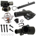 Front Center Coolant Thermostat Housing Kit for VW Golf Jetta Passat 2.8L VR6