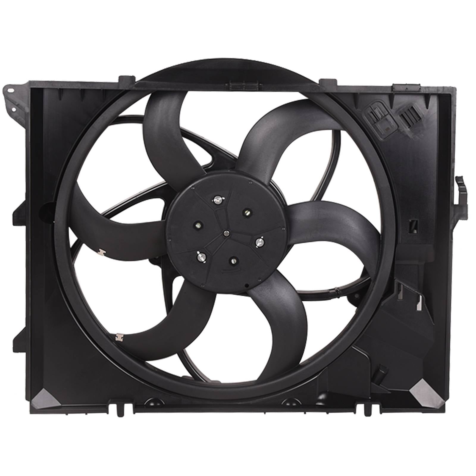 For BMW E90 128i 323i 325i Radiator Cooling Fan Assembly 600W 17427522055
