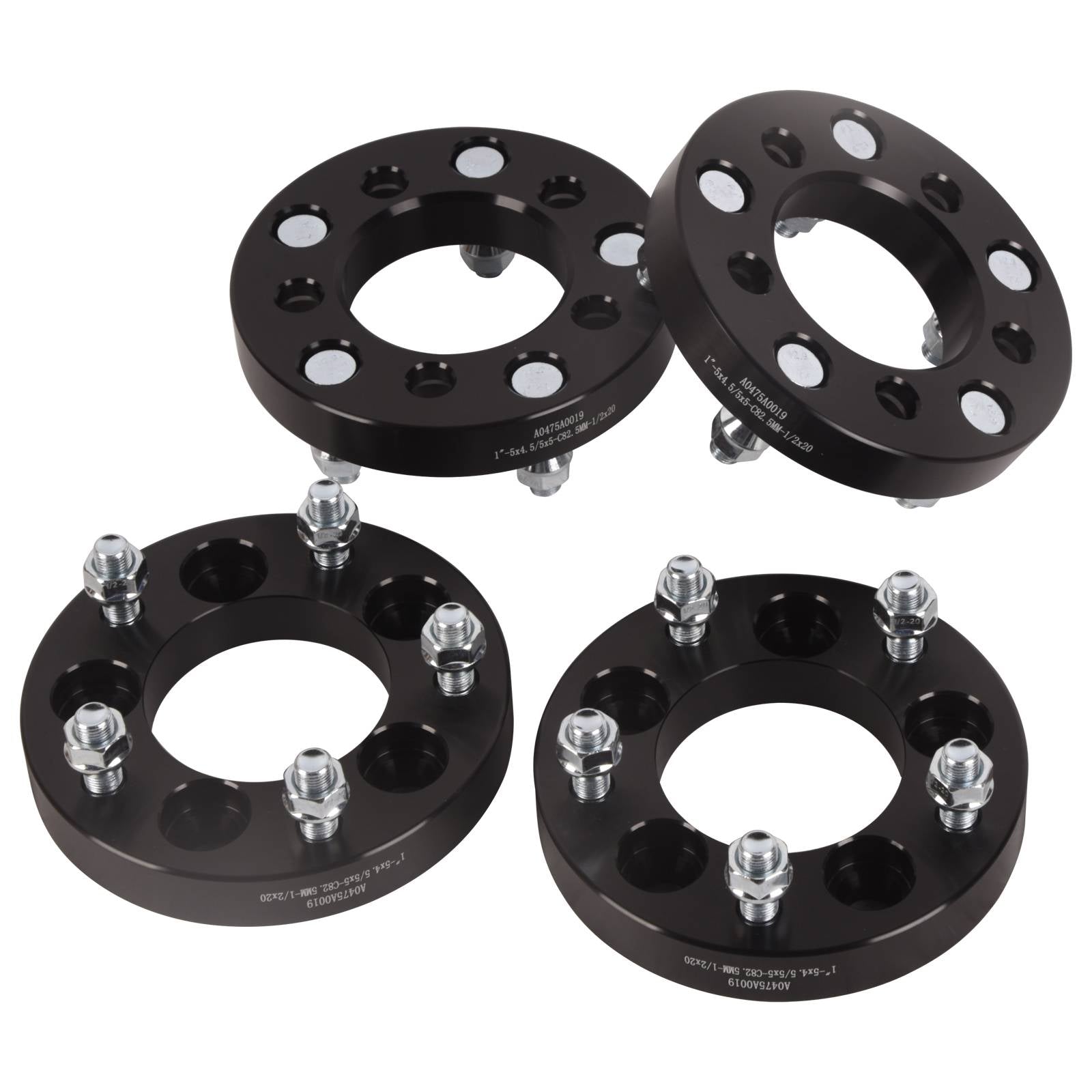 4Pcs 1in 5x4.5in to 5x5in Wheel Adapter Spacer Fits Jeep JK WHEELS ON TJ YJ SJ XJ
