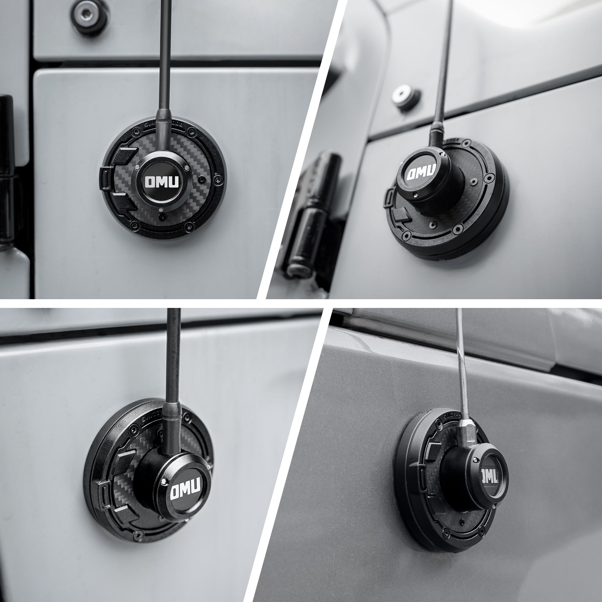 Antenna Base Cover For Jeep Wrangler 2007+ Jeep Gladiator2020+