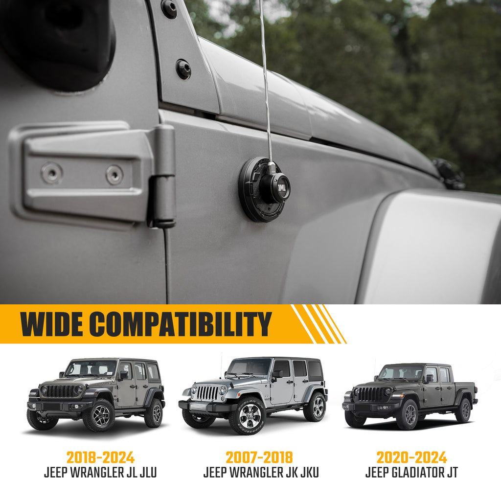 Antenna Base Cover For Jeep Wrangler 2007+ Jeep Gladiator2020+