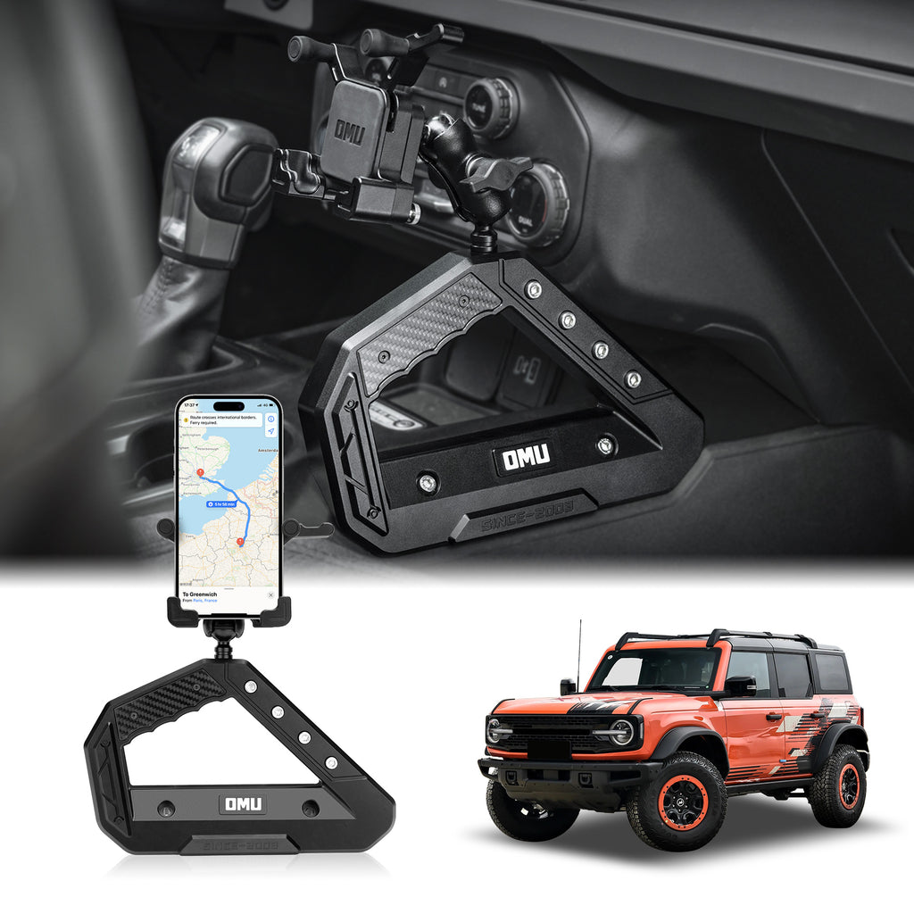 Center Console Grab Handle With Phone Holder For Ford Bronco 2021+