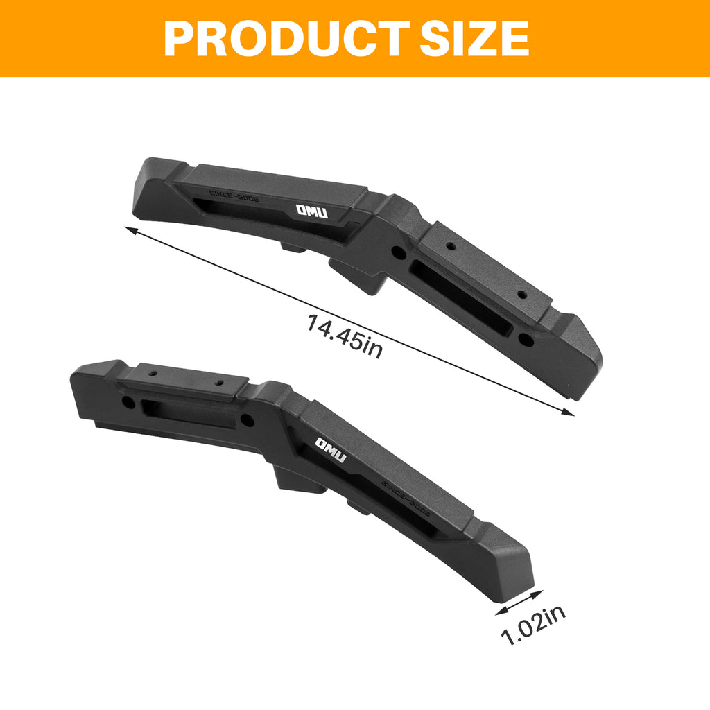 Aluminum Limb Riser Engine Hood Trail Sights Compatible with 2021+ Ford Bronco