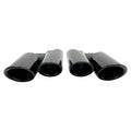 Left & Right Muffler Tail Tip Exhaust Pipe For Porsche Macan 2014-2018 2.0L