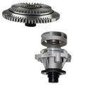 Engine Cooling Fan Clutch + Water Pump for BMW E34 E36 E39 E46 E53 X5 323i 325i