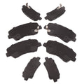 Front & Rear Brake Pads For 2013 - 2016 Hyundai Veloster Elantra D1544 D1543
