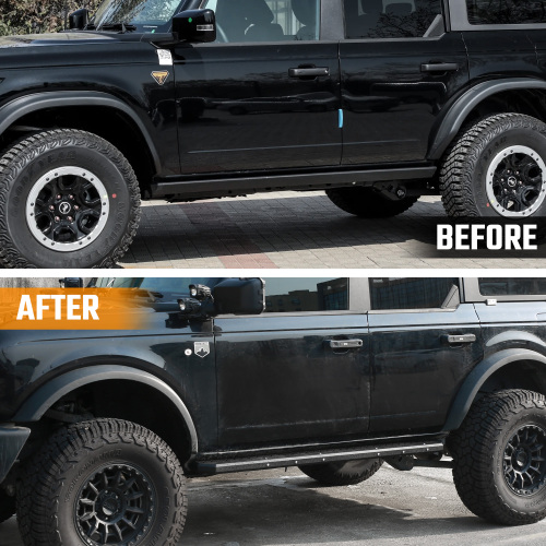 Running Boards Compatible with Ford Bronco 4 Door 2021+ (NOT Fit for Sport)