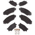 8PCS Front & Rear Ceramic Brake Pads For Toyota RAV4 2013-2018 Matrix 2009-2013