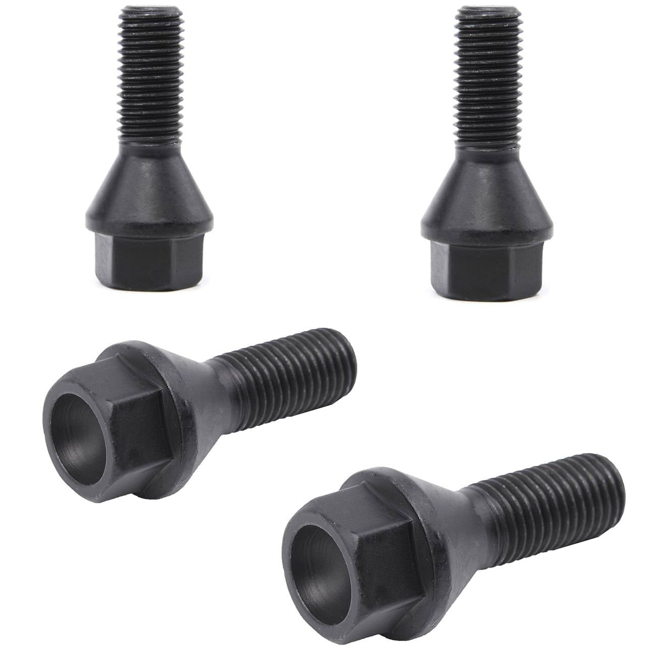 New 4PCS Wheel Lug Bolts Nuts FOR BMW E46 E90 E39 E60 E53 325i 36136781150