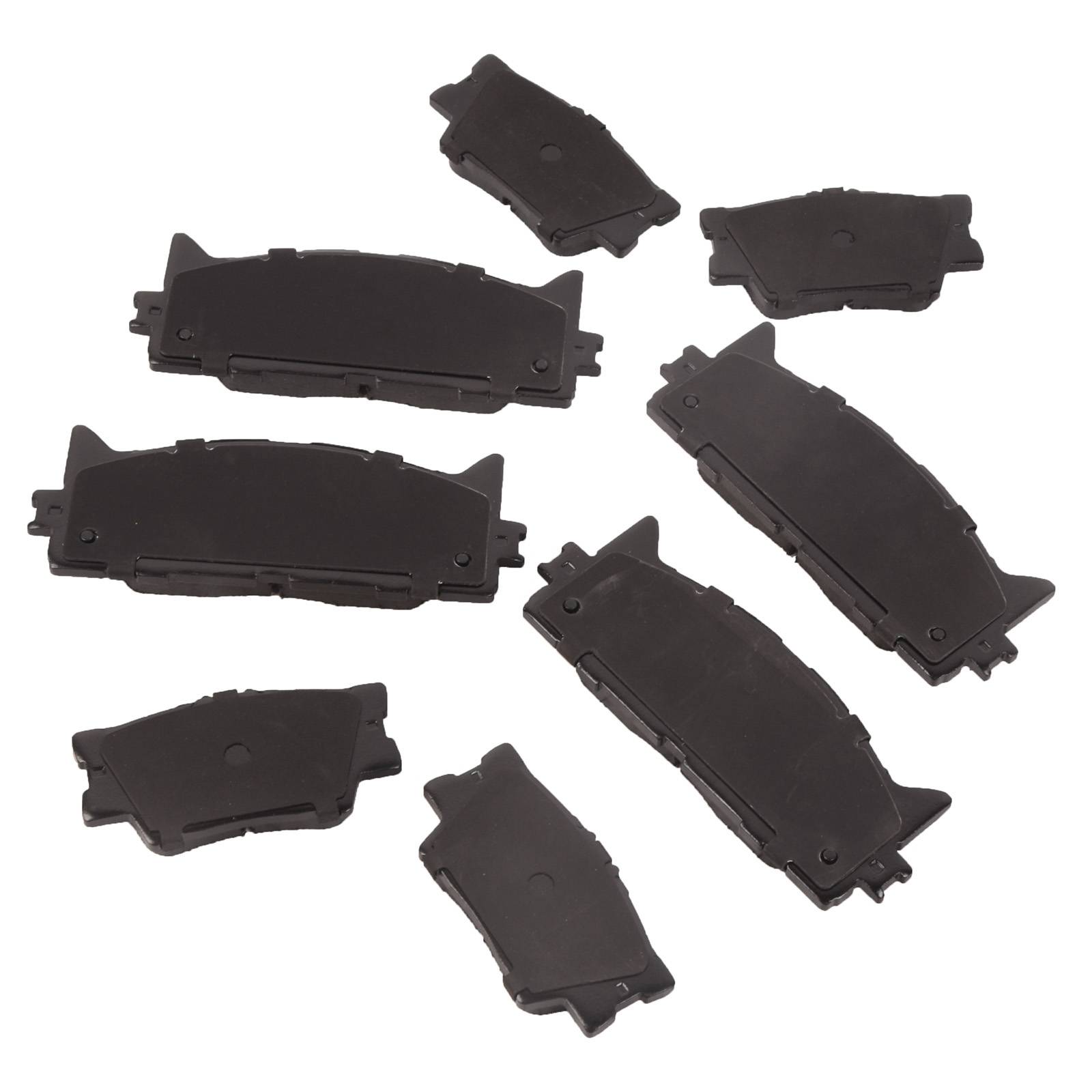 8PCS Front & Rear Ceramic Brake Pads For Lexus ES300h ES350 Toyota Camry Avalon