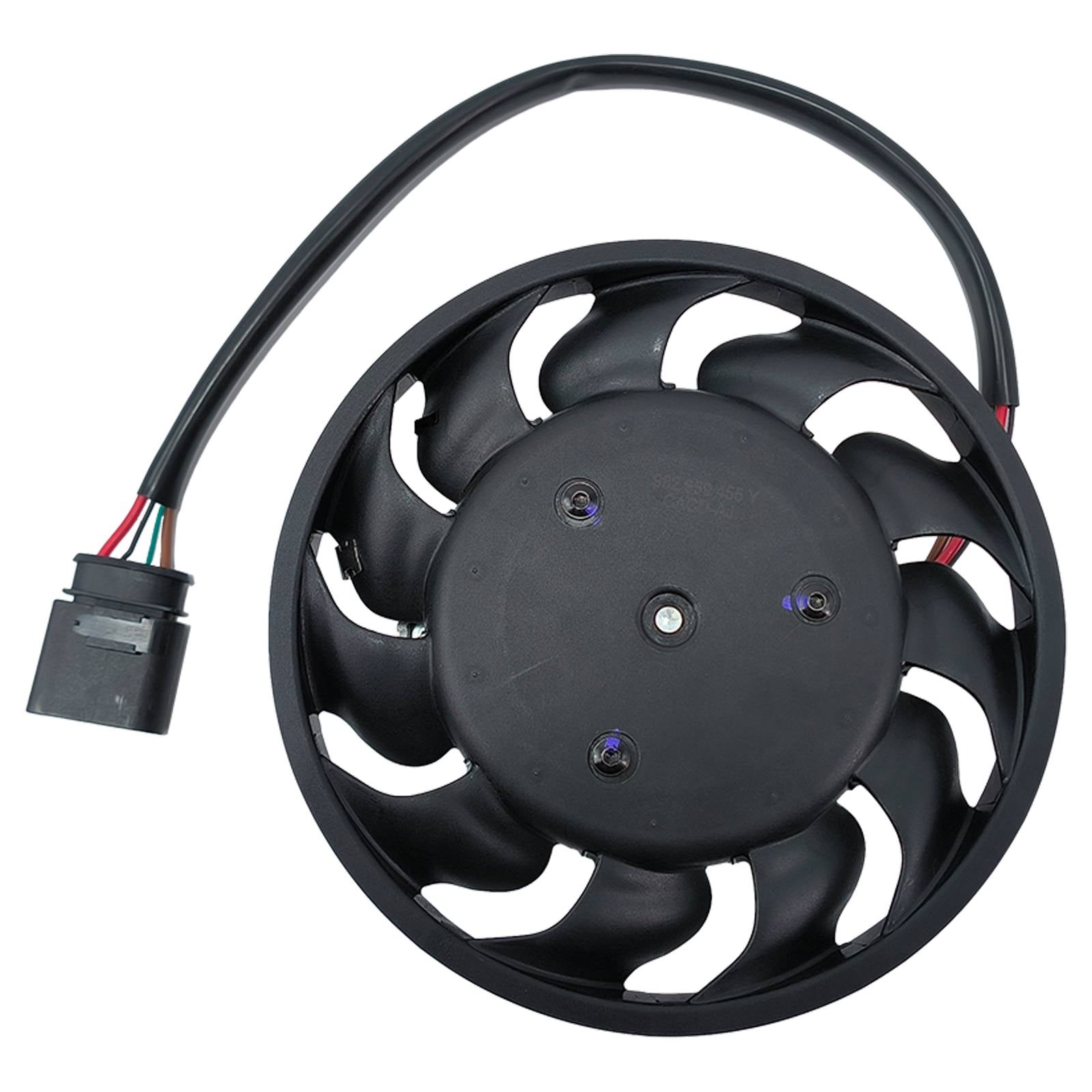 Rear Left Radiator Cooling Fan Assembly Fits Porsche 718 Boxster Cayman 2017-22