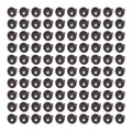 100pcs Fits Buick Cadillac Fender Liner Clip Push-Type Fastener Flares Retainer