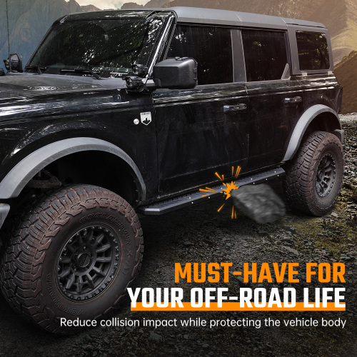 Running Boards Compatible with Ford Bronco 4 Door 2021+ (NOT Fit for Sport)