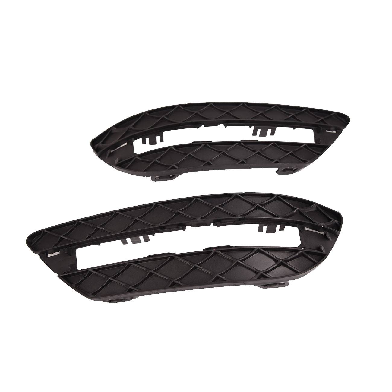 2X Daytime Running Light Insert Bezel Grille Front for Mercedes-Benz C250 W204