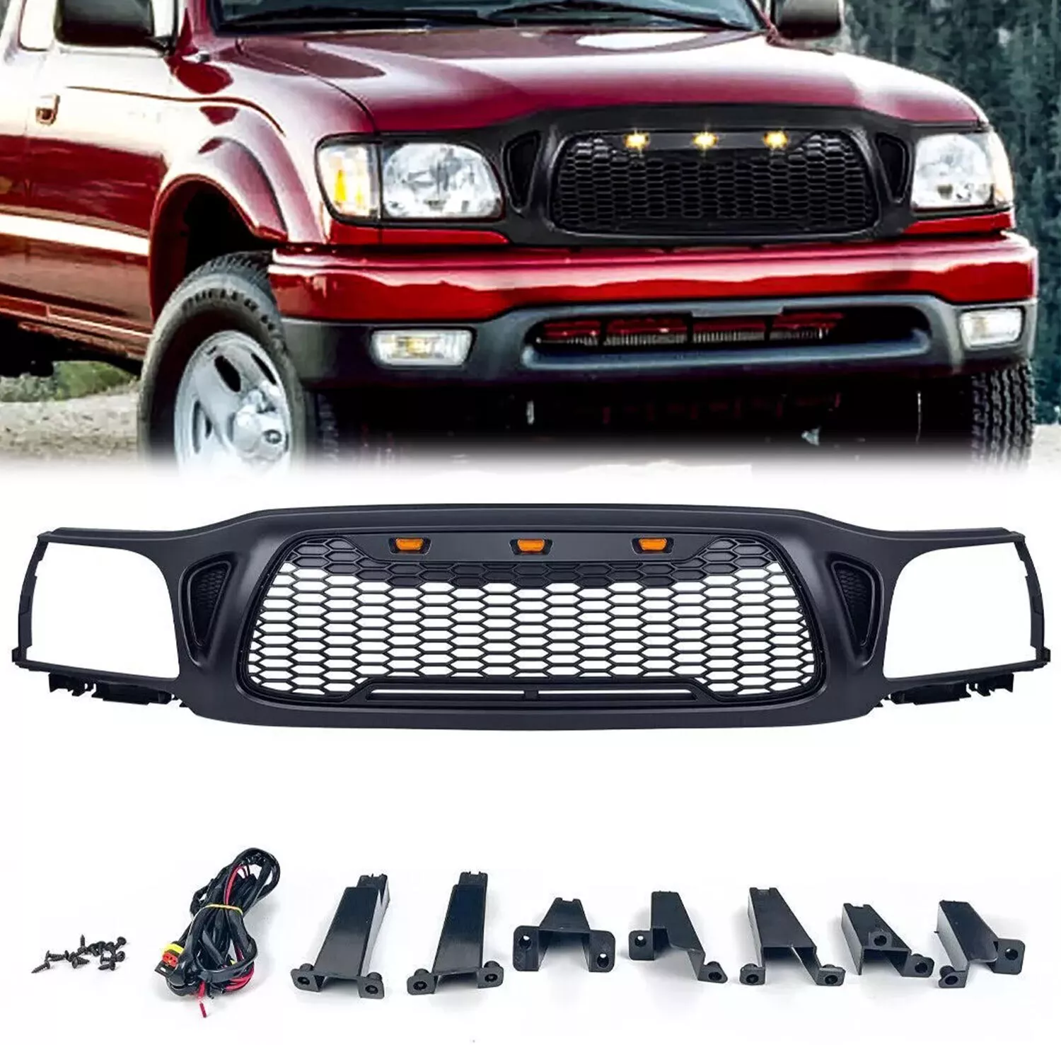 Front Grille fits for Tacoma 2001-2004