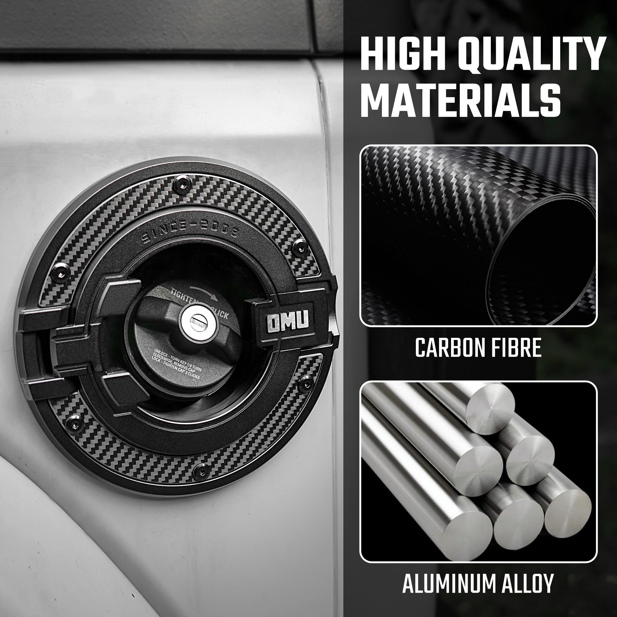 Capsule Gas Tank Cover For Jeep Wrangler JL 2018+