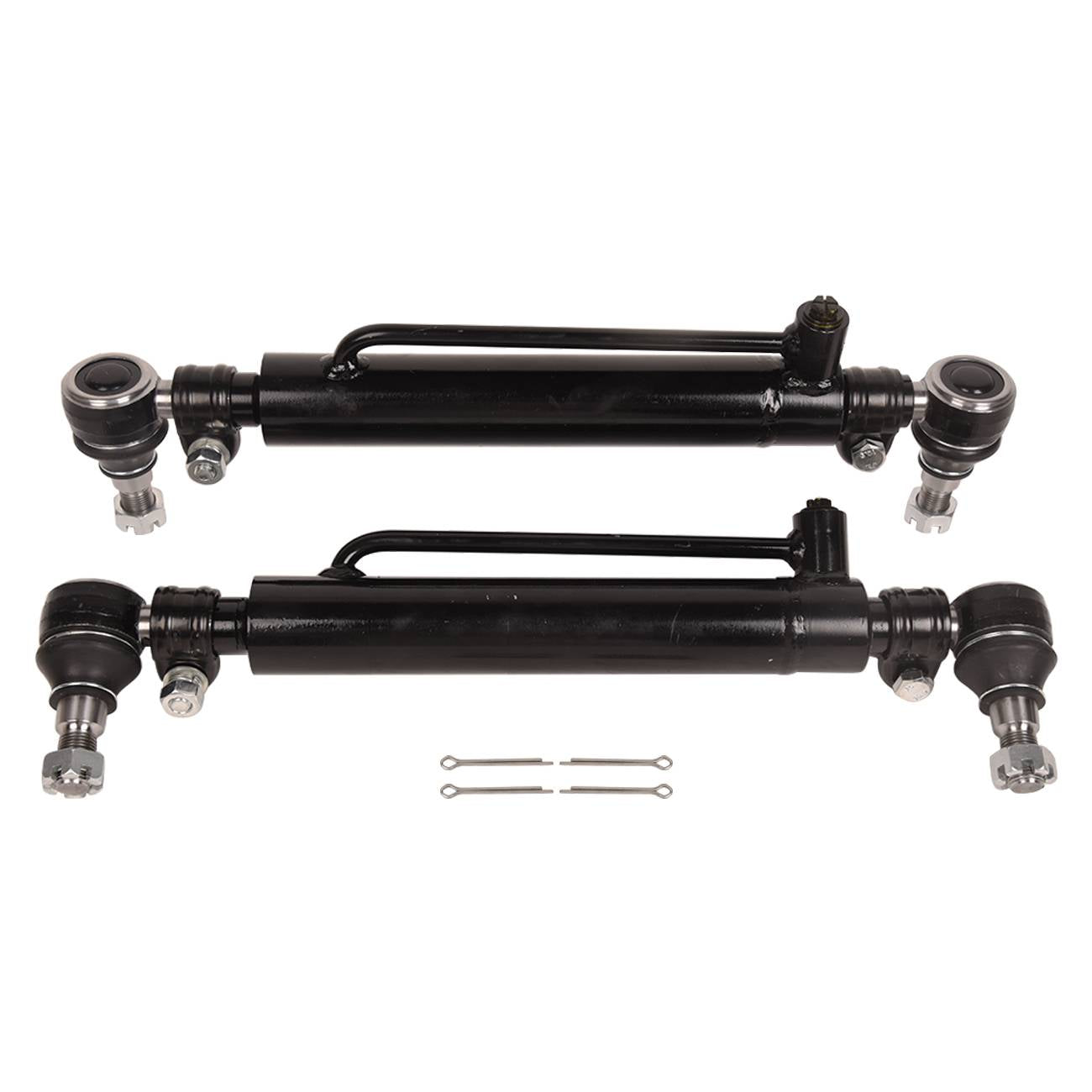 2Pcs 2WD Power Steering Cylinder For Case 580B 580C 580D 580E 580SE 580E D12845