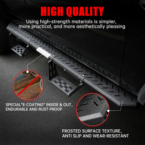 Running Boards Compatible with Ford Bronco 4 Door 2021+ (NOT Fit for Sport)