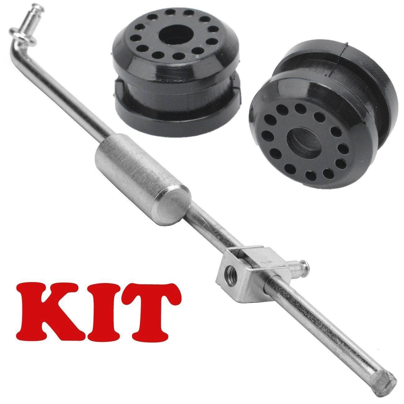 Transfer Case Control Lever Shift Linkage Rod & Bushings Kit for Dodge Ram