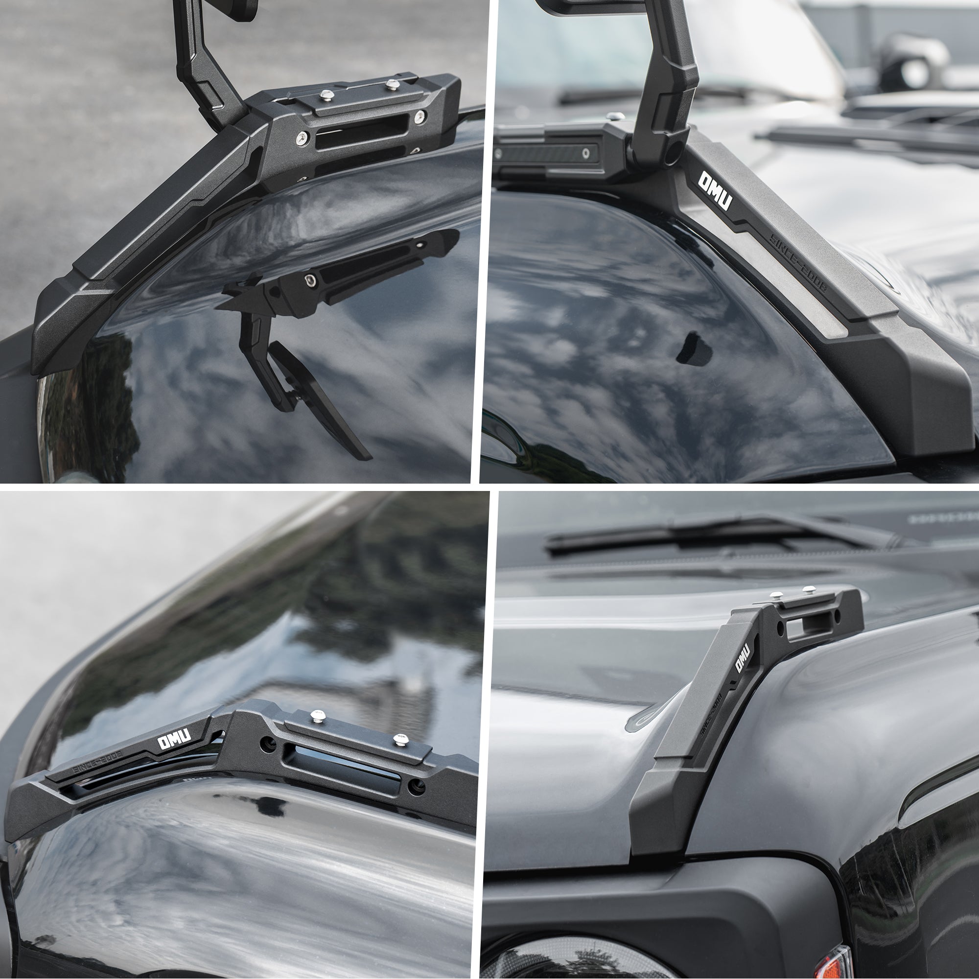 Aluminum Limb Riser Engine Hood Trail Sights Compatible with 2021+ Ford Bronco