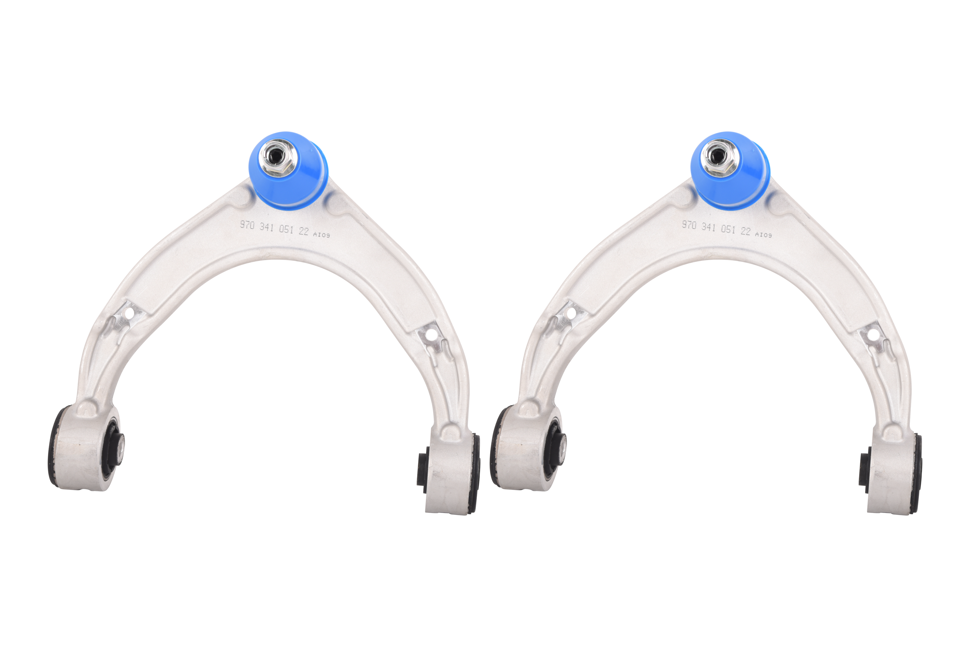 4Pcs Front Upper + Lower Control Arm Kit Fits Porsche Panamera 2014-2016