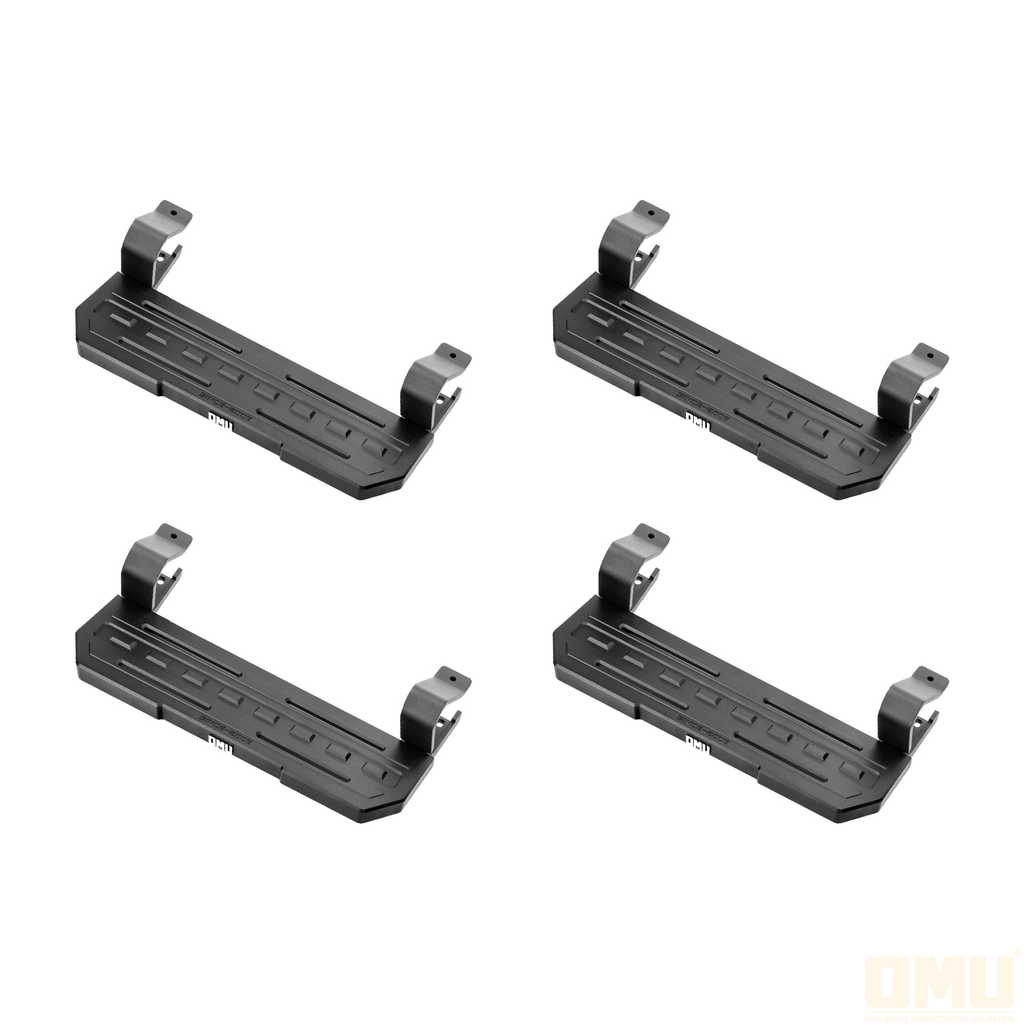 Running Board Side Step For 2021+ Ford Bronco 4 Doors with OEM Rock Rails