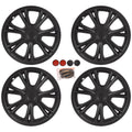 4PCS 19 inch Hub Cap Wheel Rim Cover Matte Black For Tesla Model Y 2020-2023