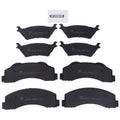 8PCS Front and Rear Ceramic Brake Pads For 2012 -2020 Ford F150 D1414 D1602