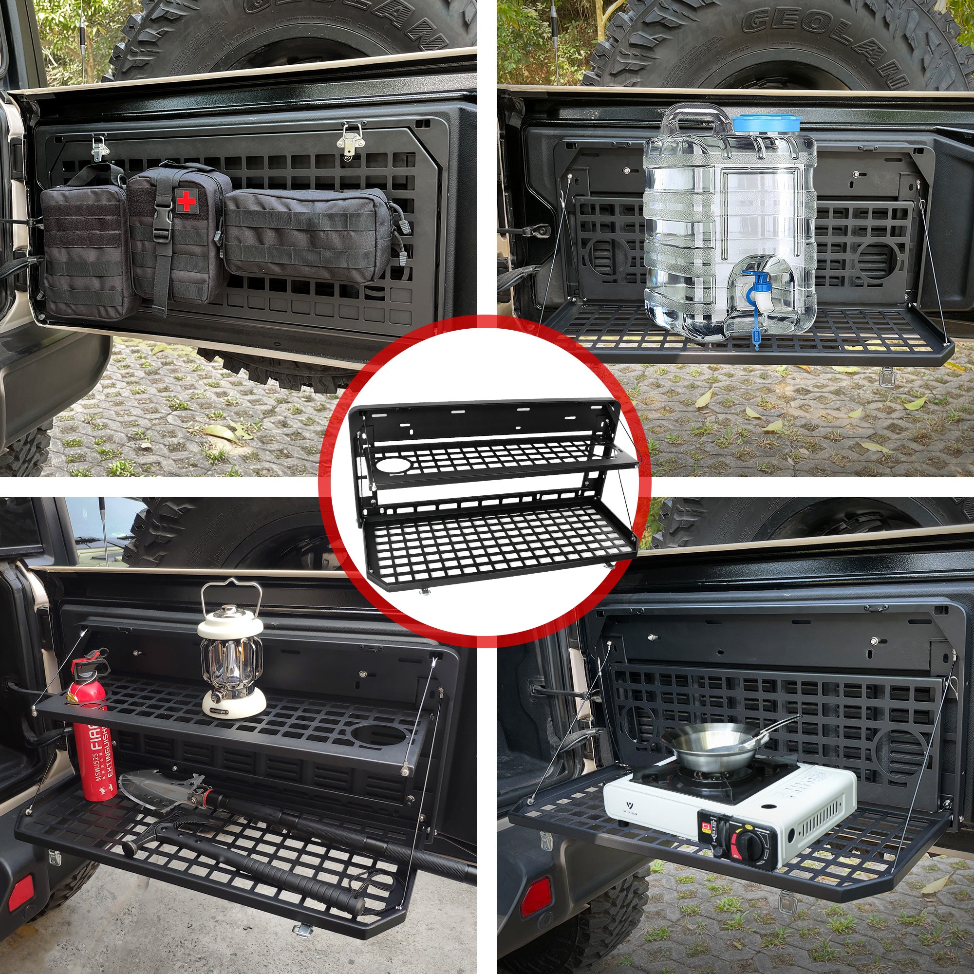 Tailgate Table for 2007-2025 Wrangler