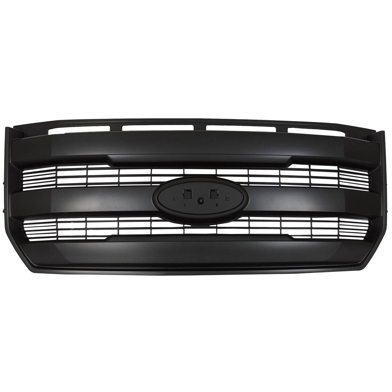For Ford F-150 2015 2016 2017 Front Upper Grille Grill Assembly w/o Camera Hole