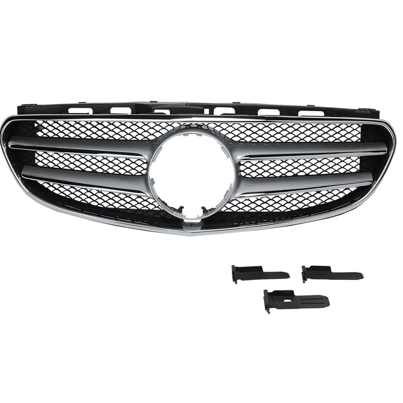 Front Bumper Grille W/ Camera Hole for Mercedes W212 E350 E400 2128850622