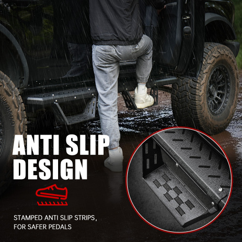 Running Boards Compatible with Ford Bronco 4 Door 2021+ (NOT Fit for Sport)