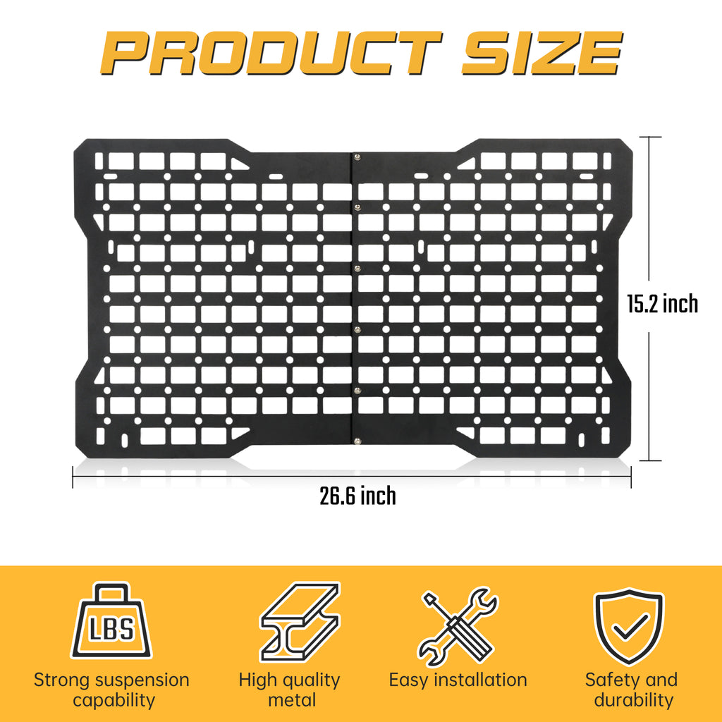 Tailgate Molle Panel for Ford Bronco 2021+