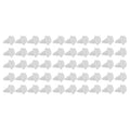 50 PCS Fits for BMW E46 E90 E91 323Ci 325Ci 325xi M3 Trim Panel Clip Retainer