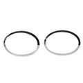 For Mini Cooper 2014 - 2024 Left & Right Headlight Trim Ring Chrome 51137300632