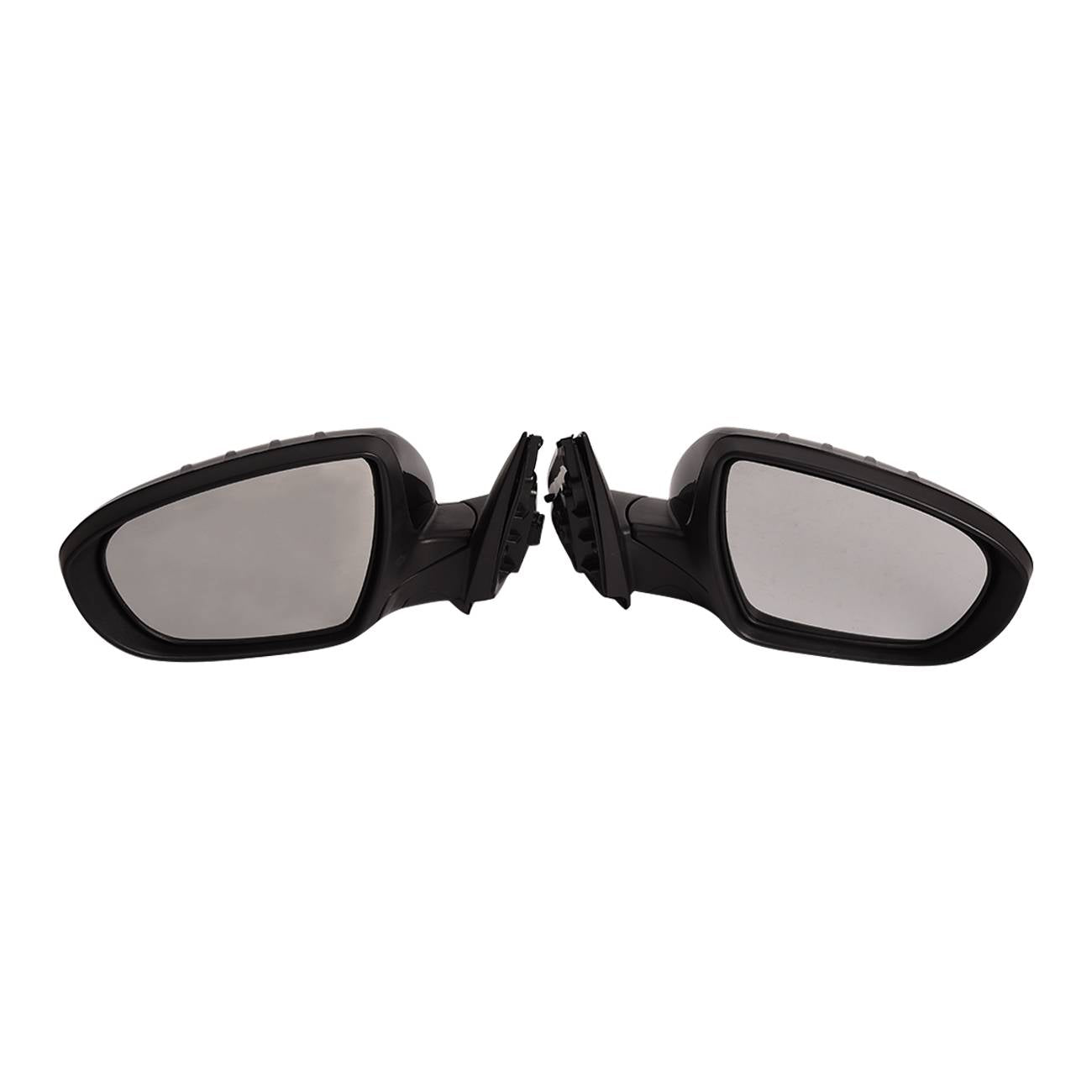 Mirror Power Set For 2011-13 Kia Optima Signal Light Hybrid Model Painted Black