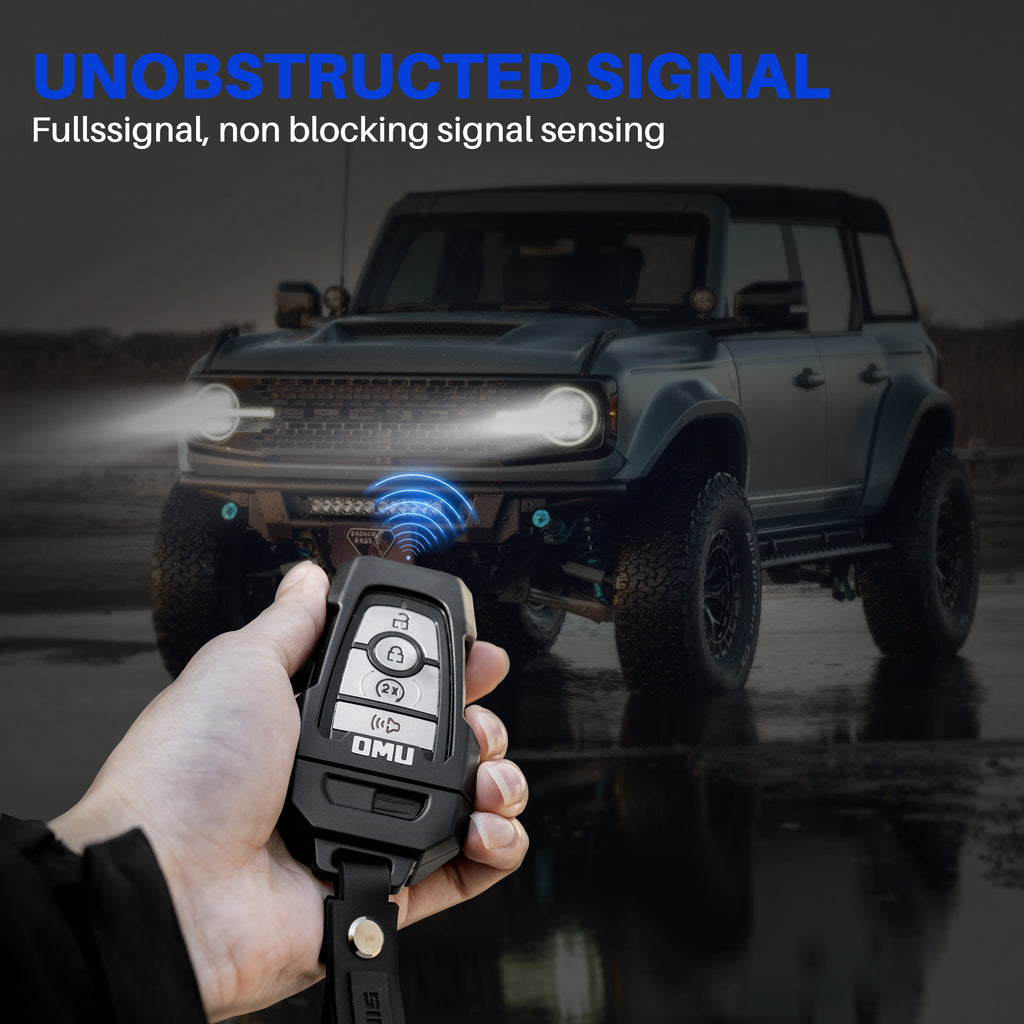 Aluminum Key Case for 2010+ Ford Bronco, F-150, Raptor