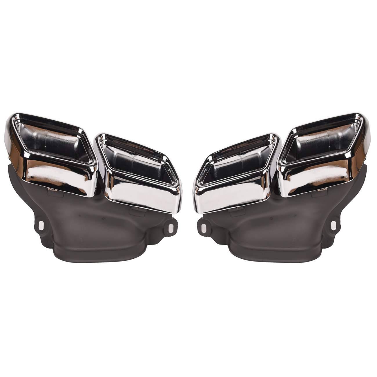 Stainless Exhaust Pipe Muffler Tips For Mercedes Benz E Coupe AMG C207 2014-2016