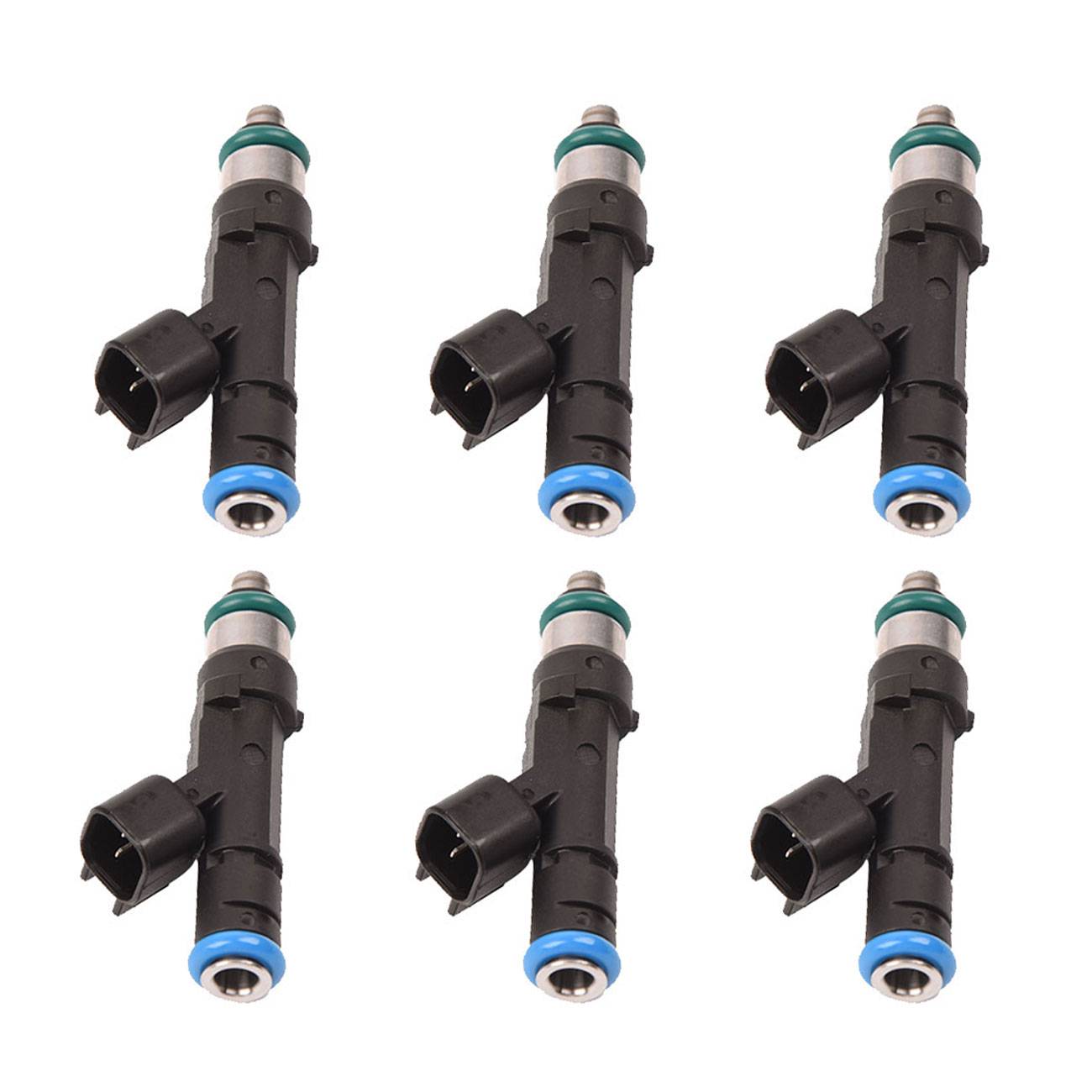 6Pcs Fuel Injectors Fits Jeep Wrangler Dodge Chrysler 3.3L 3.8L V6 0280158119