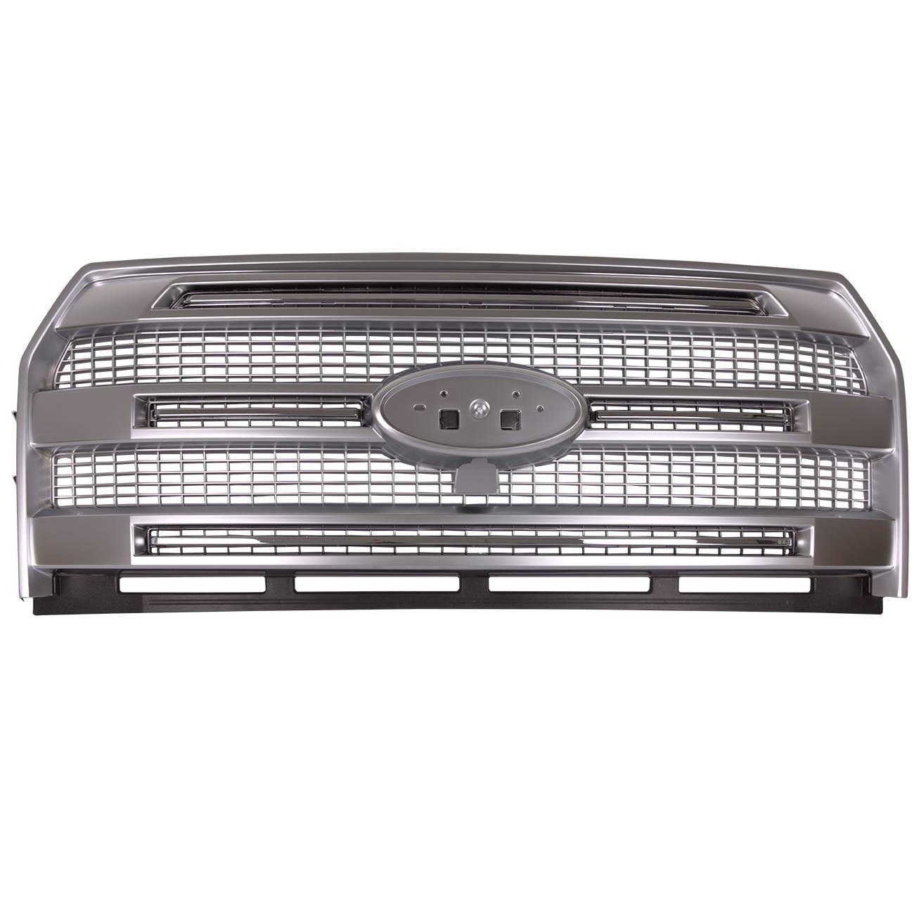 For Ford F-150 2015-2017 Platinum Chrome Luxurious Radiator GrilleFL3Z8200UA