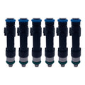 6Pcs Fuel Injectors 0280158020 Fits Jeep Liberty Dodge Dakota Mitsubishi 3.7L