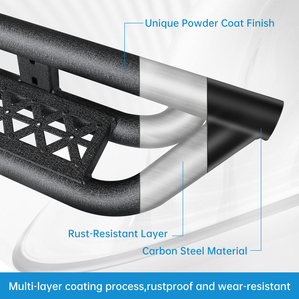 Running Boards Compatible with Jeep Wrangler JL