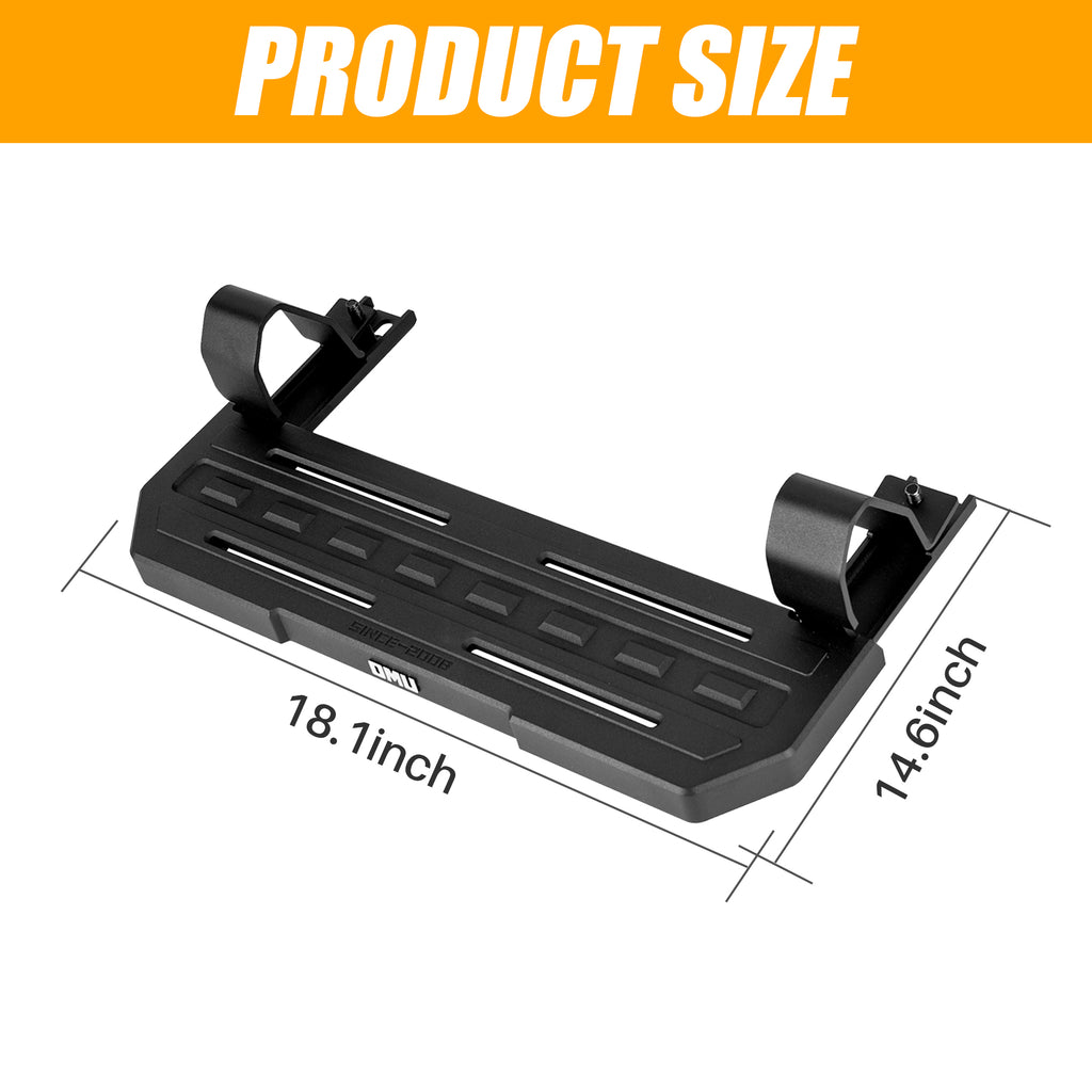 Running Boards Compatible with 2018+ Wrangler JL 4 Doors with OEM Rock Rails
