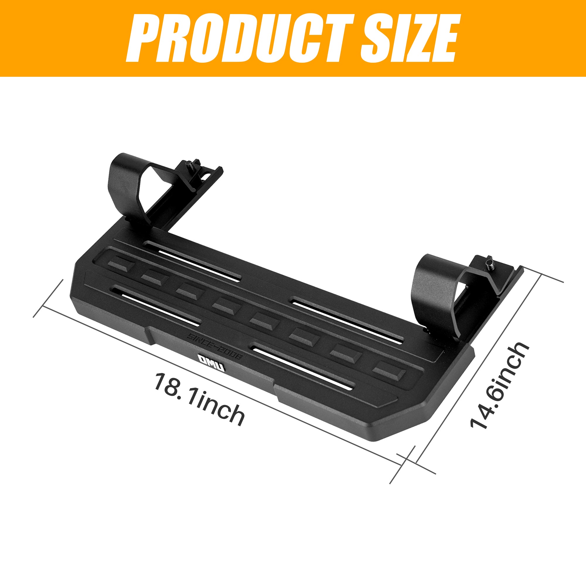 Running Boards Compatible with 2018+ Wrangler JL 4 Doors with OEM Rock Rails