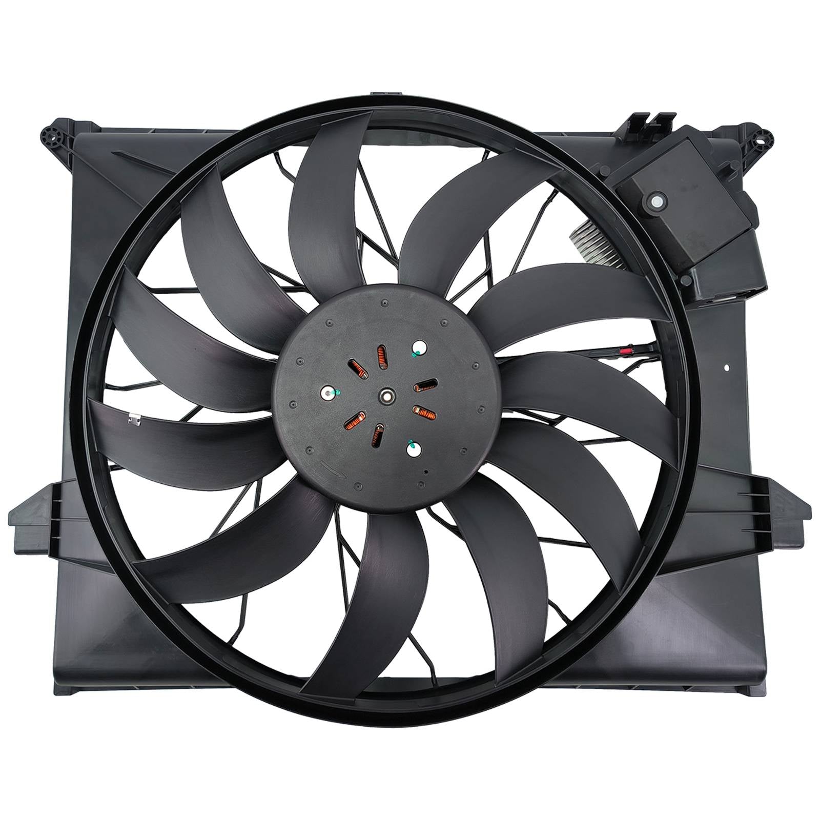 Radiator Cooling Fan Assembly Fits Mercedes-Benz GL320 GL350 GL550 ML320 ML350