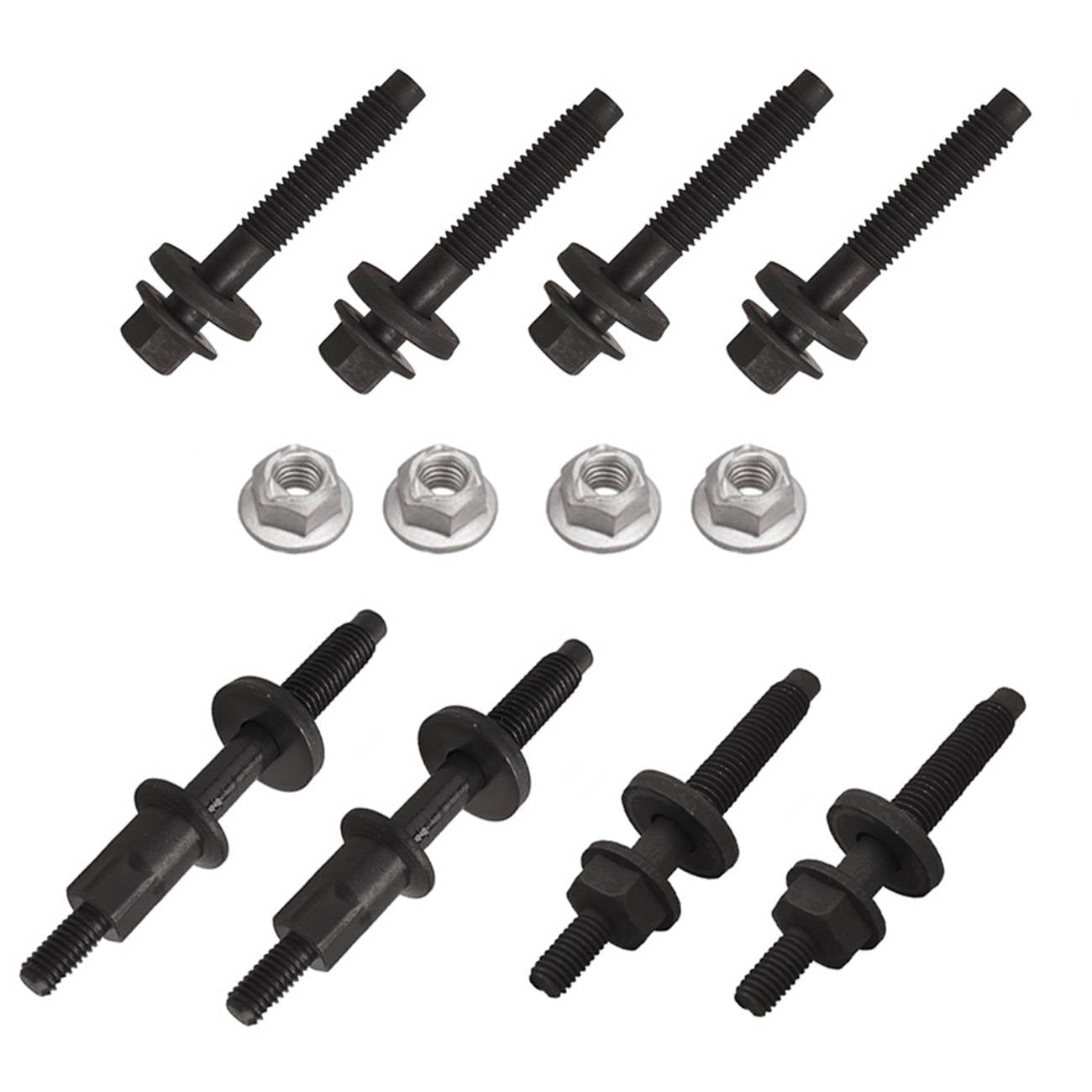 HEMI EXHAUST MANIFOLD BOLTS 4 + STUDS 4 FOR Dodge 03-08 RAM 1500 2500 3500 5.7