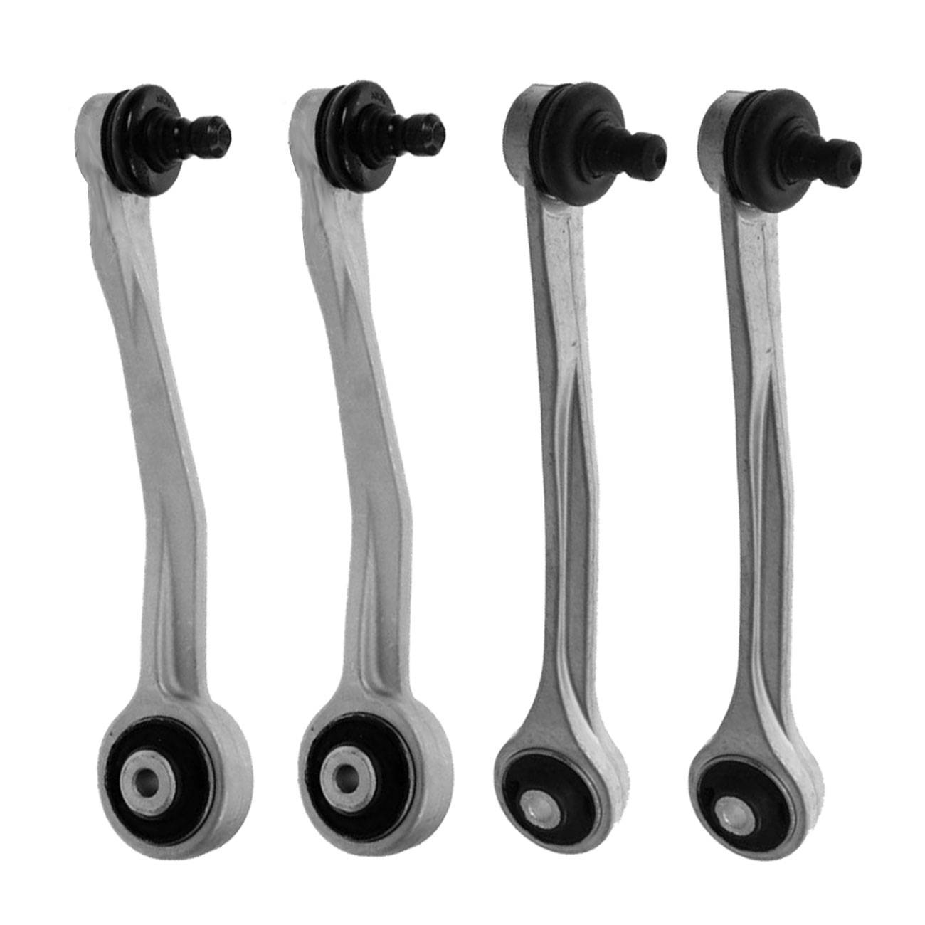 4PCS Front Upper Left & Right Control Arm w/ Ball Joint for Audi A4 A5 S4 S5