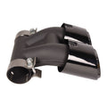 Glossy Black Stainless Steel Exhaust Muffler Pipe For 2015+ Porsche Cayman 718