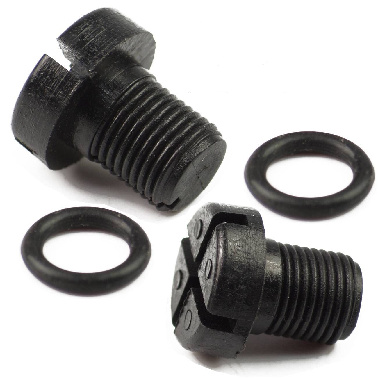 2pcs Engine Coolant Tank Bleeder Screw fits BMW E46 E39 E53 17111712788