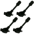 4Pcs Fits Nissan Sentra Almera 1.8L 2002-2006 Ignition Coils 22448-6N000
